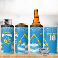 Custom Saint Lucia Kings Cricket 4 in 1 Can Cooler Tumbler Beinspired Go Champion - Wonder Print Shop