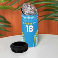 Custom Saint Lucia Kings Cricket 4 in 1 Can Cooler Tumbler Beinspired Go Champion - Wonder Print Shop