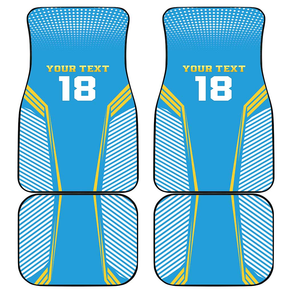 Custom Saint Lucia Kings Cricket Car Mats Beinspired Go Champion - Wonder Print Shop