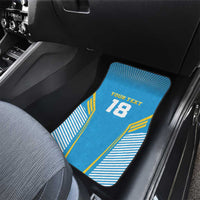 Custom Saint Lucia Kings Cricket Car Mats Beinspired Go Champion - Wonder Print Shop