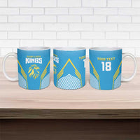 Custom Saint Lucia Kings Cricket Ceramic Mug Beinspired Go Champion - Wonder Print Shop