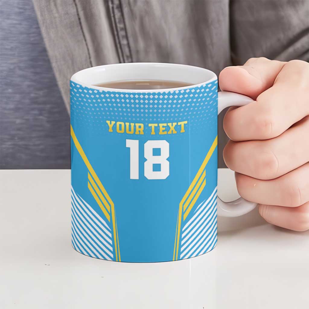 Custom Saint Lucia Kings Cricket Ceramic Mug Beinspired Go Champion - Wonder Print Shop