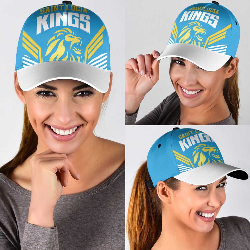 Saint Lucia Kings Cricket Classic Cap Beinspired Go Champion - Wonder Print Shop