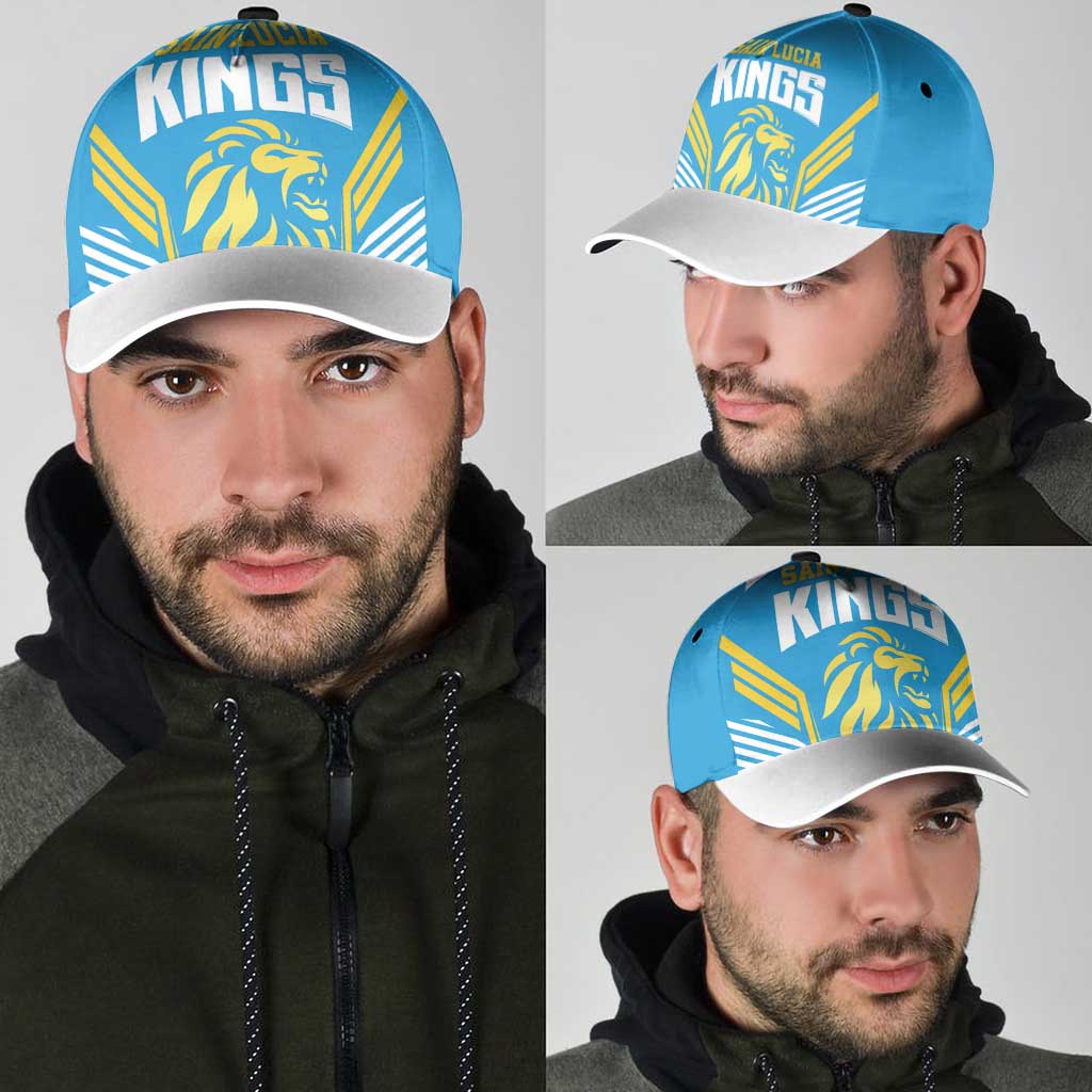 Saint Lucia Kings Cricket Classic Cap Beinspired Go Champion - Wonder Print Shop