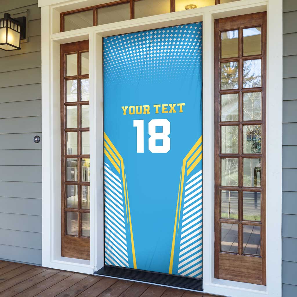 Custom Saint Lucia Kings Cricket Door Cover Beinspired Go Champion - Wonder Print Shop