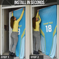 Custom Saint Lucia Kings Cricket Door Cover Beinspired Go Champion - Wonder Print Shop