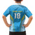 Custom Saint Lucia Kings Cricket Family Matching Long Sleeve Bodycon Dress and Hawaiian Shirt Beinspired Go Champion - Wonder Print Shop