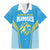 Custom Saint Lucia Kings Cricket Family Matching Mermaid Dress and Hawaiian Shirt Beinspired Go Champion - Wonder Print Shop