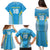Custom Saint Lucia Kings Cricket Family Matching Puletasi and Hawaiian Shirt Beinspired Go Champion - Wonder Print Shop