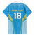 Custom Saint Lucia Kings Cricket Family Matching Short Sleeve Bodycon Dress and Hawaiian Shirt Beinspired Go Champion - Wonder Print Shop