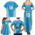 Custom Saint Lucia Kings Cricket Family Matching Summer Maxi Dress and Hawaiian Shirt Beinspired Go Champion - Wonder Print Shop