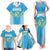 Custom Saint Lucia Kings Cricket Family Matching Tank Maxi Dress and Hawaiian Shirt Beinspired Go Champion - Wonder Print Shop
