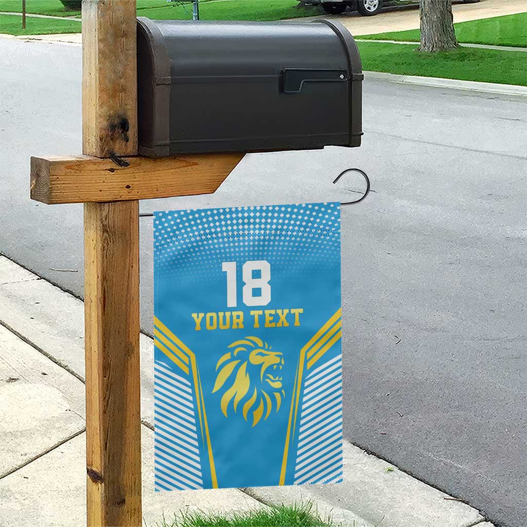 Custom Saint Lucia Kings Cricket Garden Flag Beinspired Go Champion - Wonder Print Shop