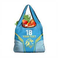 Custom Saint Lucia Kings Cricket Grocery Bag Beinspired Go Champion - Wonder Print Shop