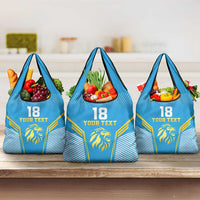 Custom Saint Lucia Kings Cricket Grocery Bag Beinspired Go Champion - Wonder Print Shop