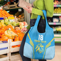 Custom Saint Lucia Kings Cricket Grocery Bag Beinspired Go Champion - Wonder Print Shop