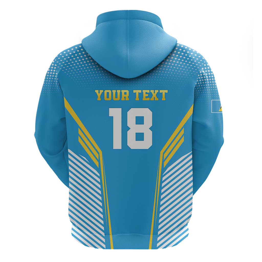 Custom Saint Lucia Kings Cricket Hoodie Beinspired Go Champion - Wonder Print Shop