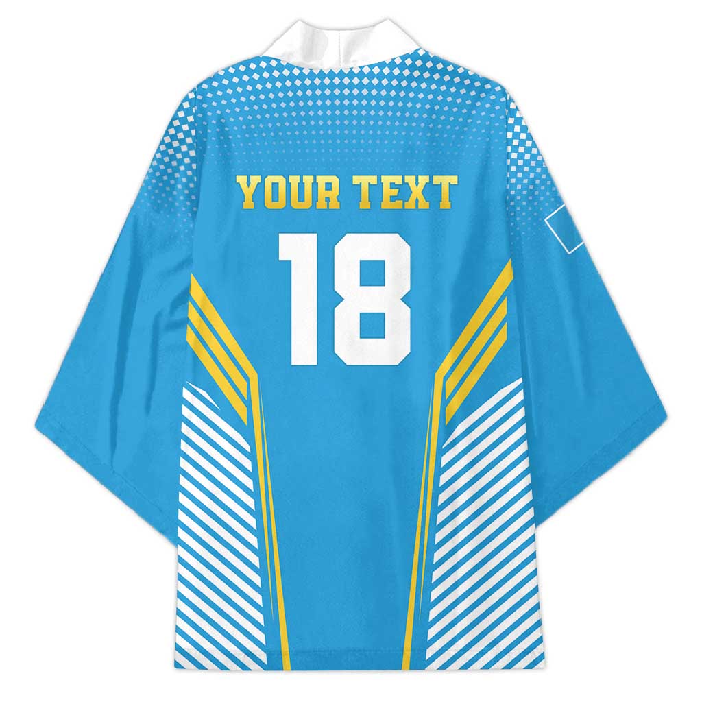 Custom Saint Lucia Kings Cricket Kimono Beinspired Go Champion - Wonder Print Shop