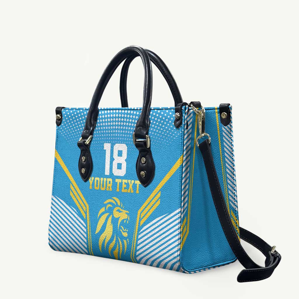 Custom Saint Lucia Kings Cricket Leather Bag Beinspired Go Champion - Wonder Print Shop