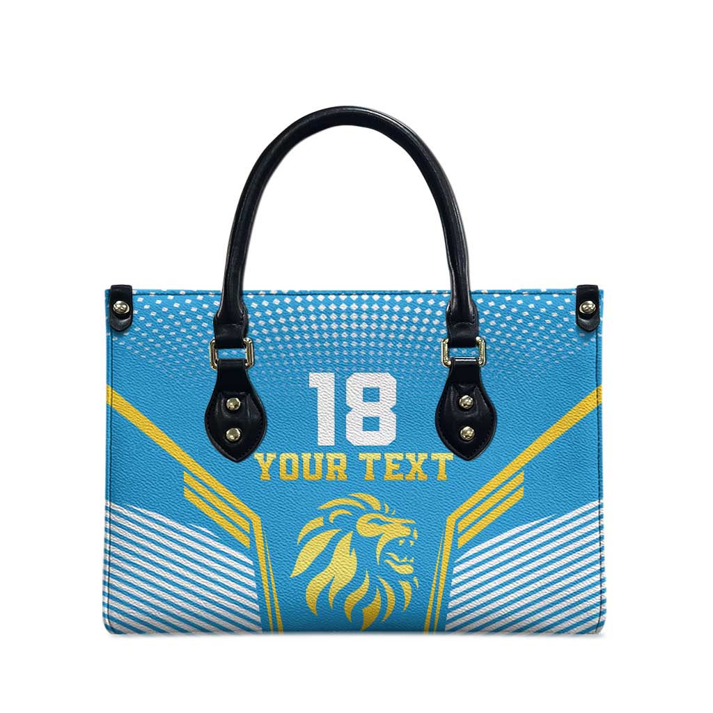 Custom Saint Lucia Kings Cricket Leather Bag Beinspired Go Champion - Wonder Print Shop