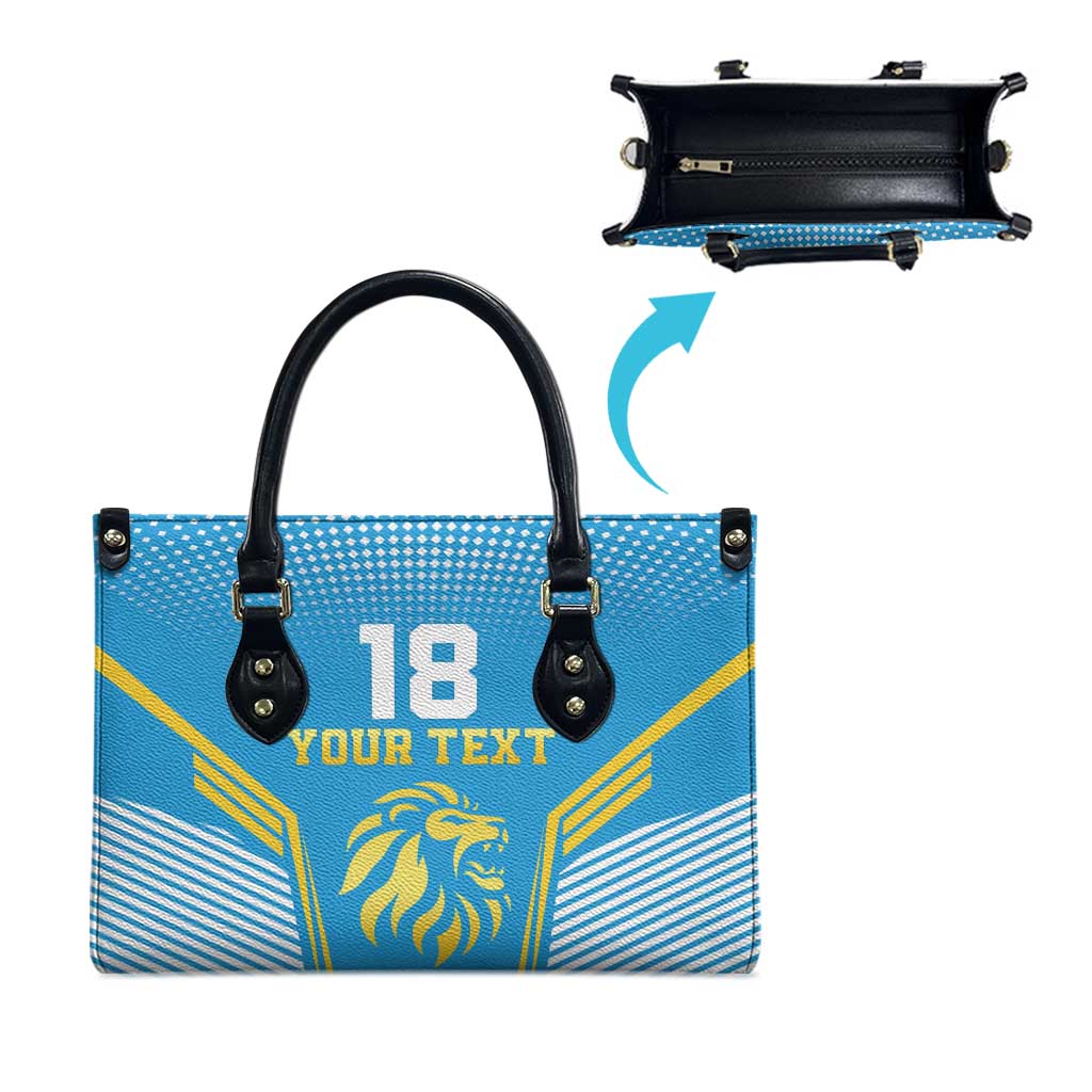 Custom Saint Lucia Kings Cricket Leather Bag Beinspired Go Champion - Wonder Print Shop