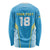Custom Saint Lucia Kings Cricket Long Sleeve Shirt Beinspired Go Champion - Wonder Print Shop