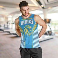 Custom Saint Lucia Kings Cricket Men Tank Top Beinspired Go Champion - Wonder Print Shop
