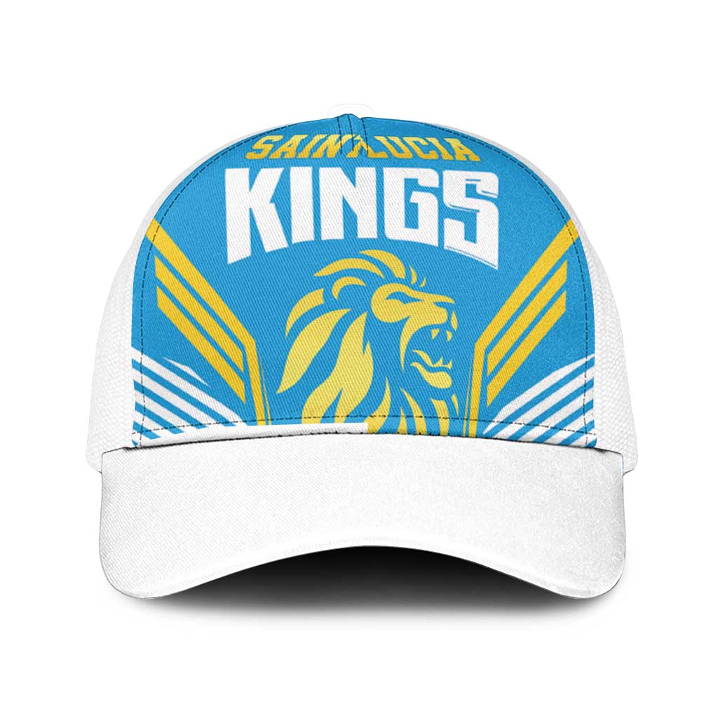 Saint Lucia Kings Cricket Mesh Trucker Cap Beinspired Go Champion - Wonder Print Shop