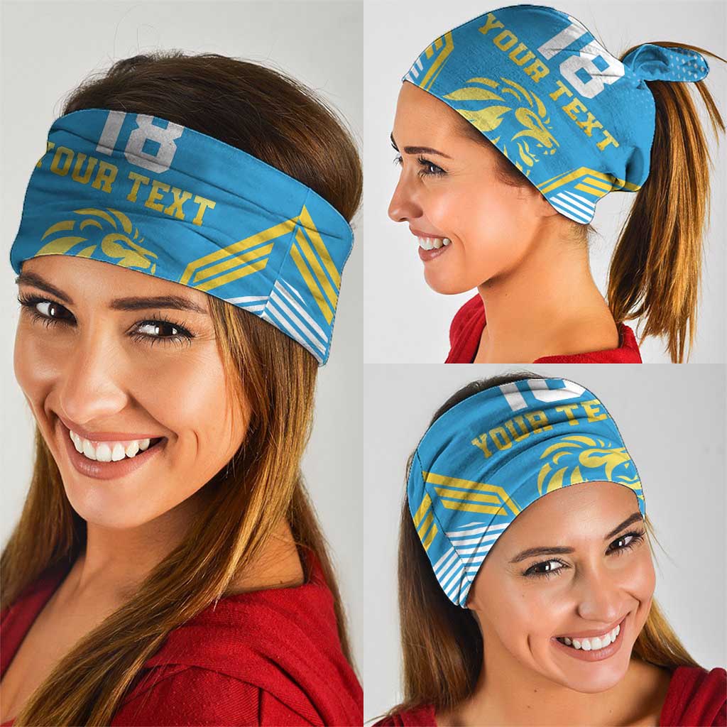 Custom Saint Lucia Kings Cricket Neck Gaiter Beinspired Go Champion - Wonder Print Shop