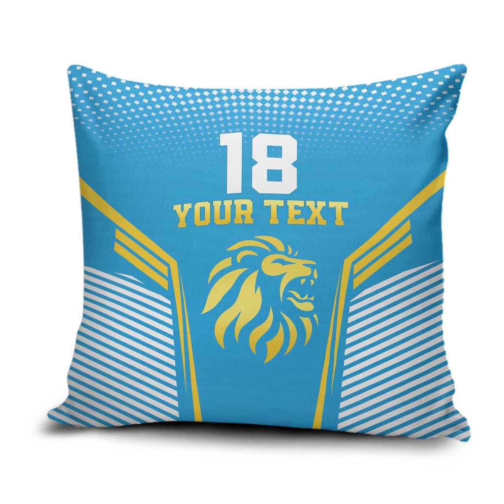 Custom Saint Lucia Kings Cricket Pillow Cover Beinspired Go Champion - Wonder Print Shop