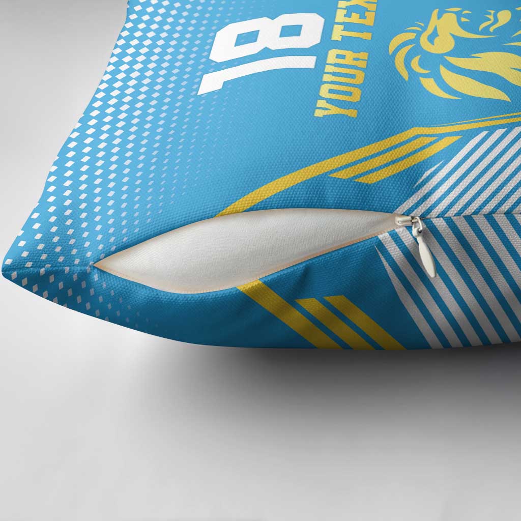 Custom Saint Lucia Kings Cricket Pillow Cover Beinspired Go Champion - Wonder Print Shop