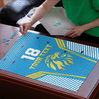 Custom Saint Lucia Kings Cricket Puzzle Beinspired Go Champion - Wonder Print Shop