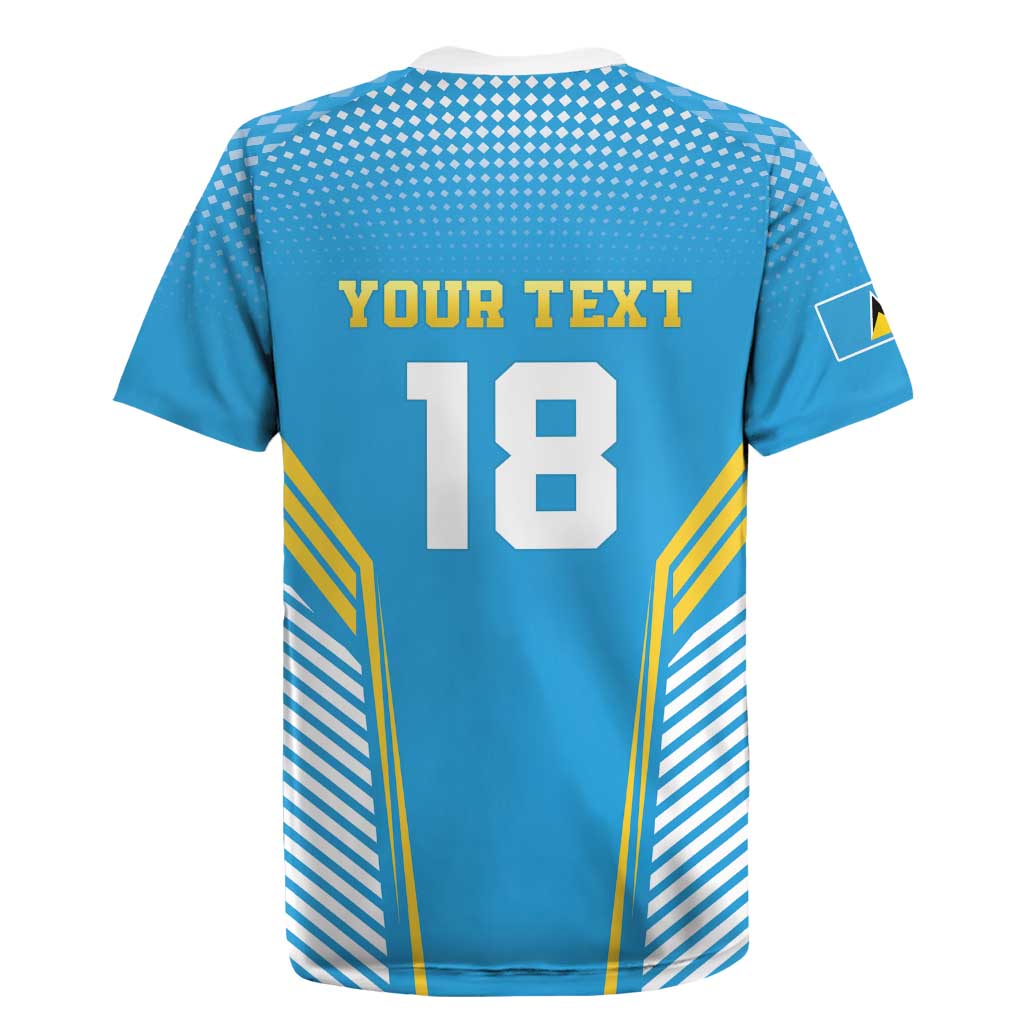 Custom Saint Lucia Kings Cricket Rugby Jersey Beinspired Go Champion - Wonder Print Shop