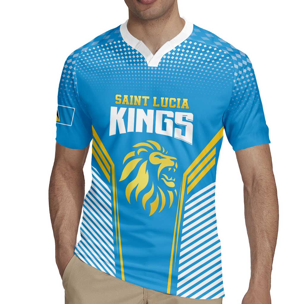 Custom Saint Lucia Kings Cricket Rugby Jersey Beinspired Go Champion - Wonder Print Shop