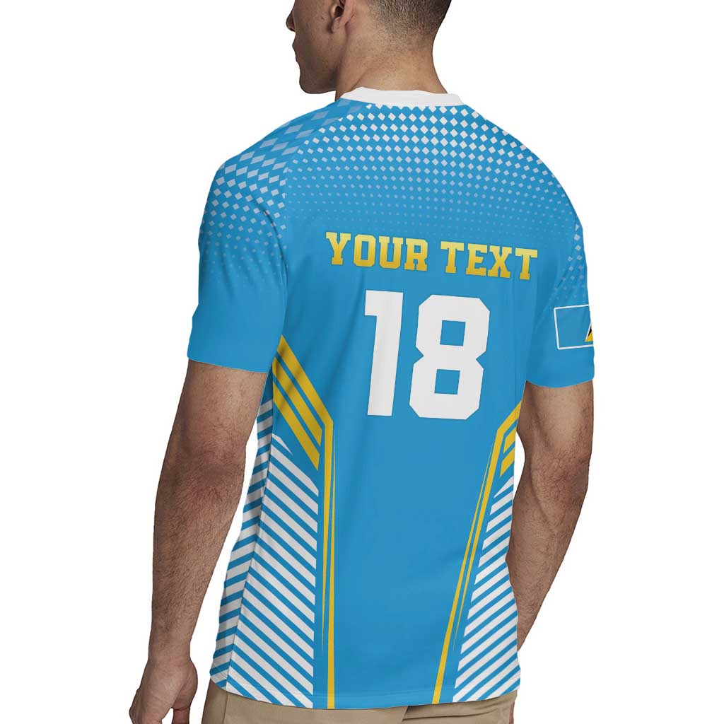 Custom Saint Lucia Kings Cricket Rugby Jersey Beinspired Go Champion - Wonder Print Shop