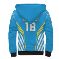 Custom Saint Lucia Kings Cricket Sherpa Hoodie Beinspired Go Champion - Wonder Print Shop