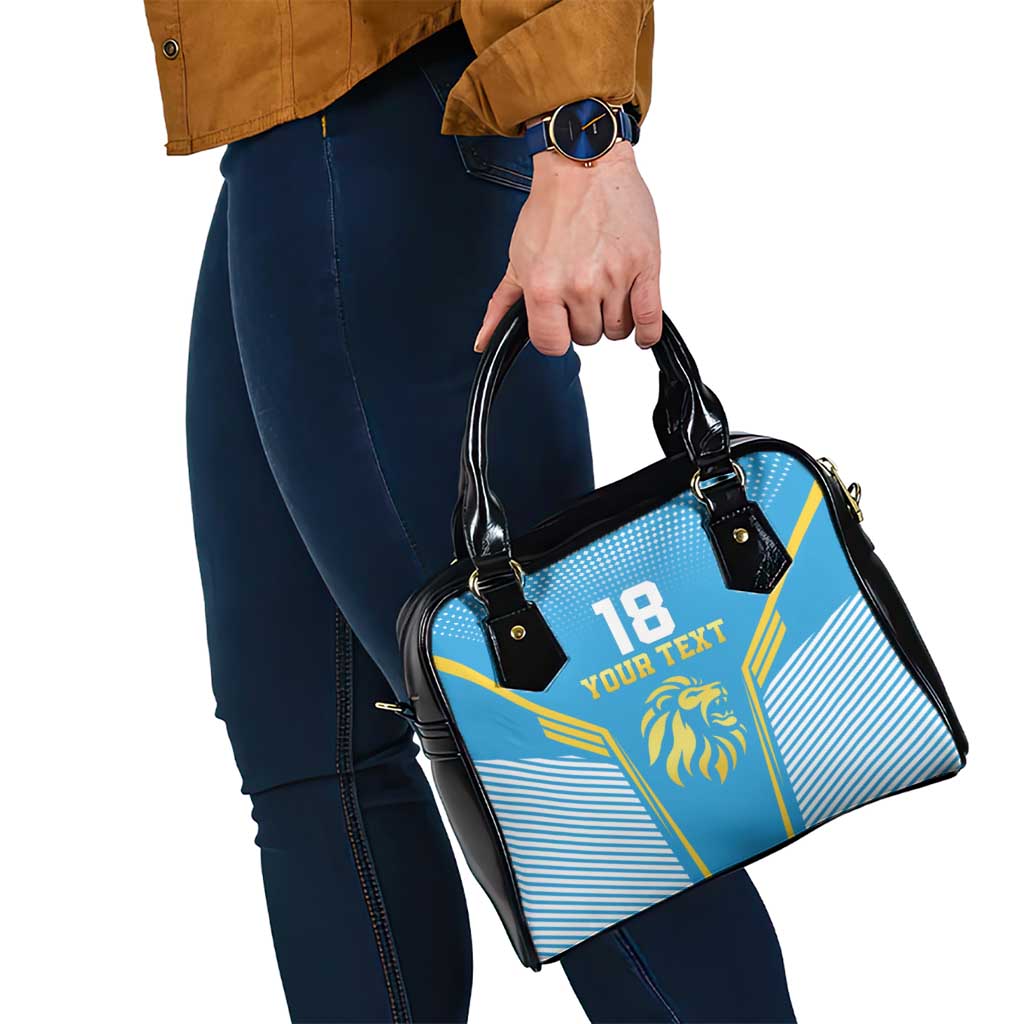 Custom Saint Lucia Kings Cricket Shoulder Handbag Beinspired Go Champion - Wonder Print Shop
