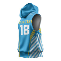 Custom Saint Lucia Kings Cricket Sleeveless Hoodie Beinspired Go Champion - Wonder Print Shop