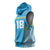 Custom Saint Lucia Kings Cricket Sleeveless Hoodie Beinspired Go Champion - Wonder Print Shop