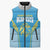 Custom Saint Lucia Kings Cricket Sleeveless Puffer Jacket Beinspired Go Champion - Wonder Print Shop