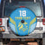 Custom Saint Lucia Kings Cricket Spare Tire Cover Beinspired Go Champion - Wonder Print Shop