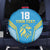 Custom Saint Lucia Kings Cricket Spare Tire Cover Beinspired Go Champion - Wonder Print Shop