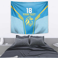 Custom Saint Lucia Kings Cricket Tapestry Beinspired Go Champion - Wonder Print Shop