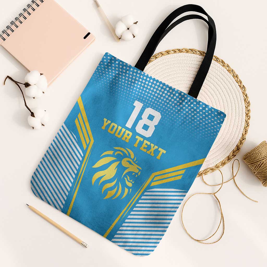Custom Saint Lucia Kings Cricket Tote Bag Beinspired Go Champion - Wonder Print Shop