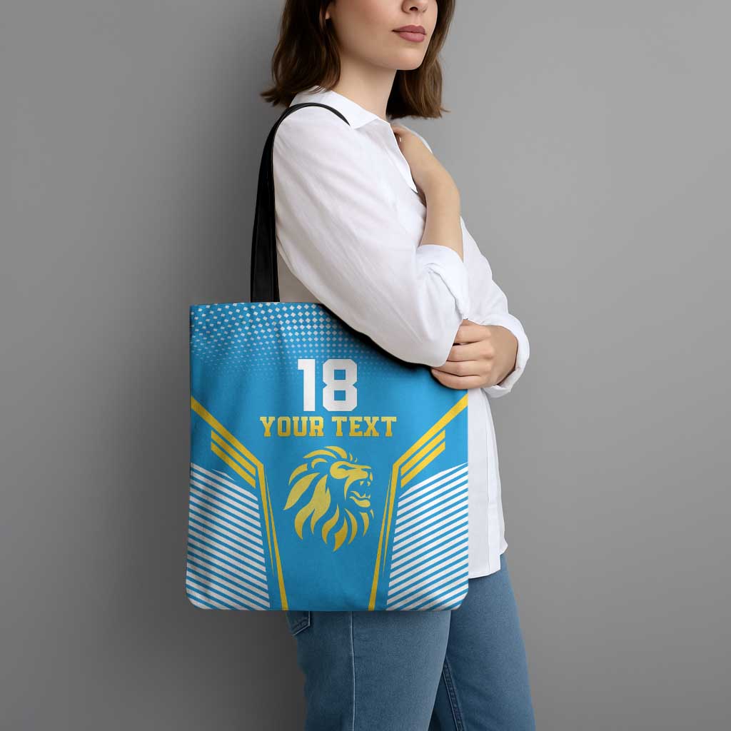 Custom Saint Lucia Kings Cricket Tote Bag Beinspired Go Champion - Wonder Print Shop