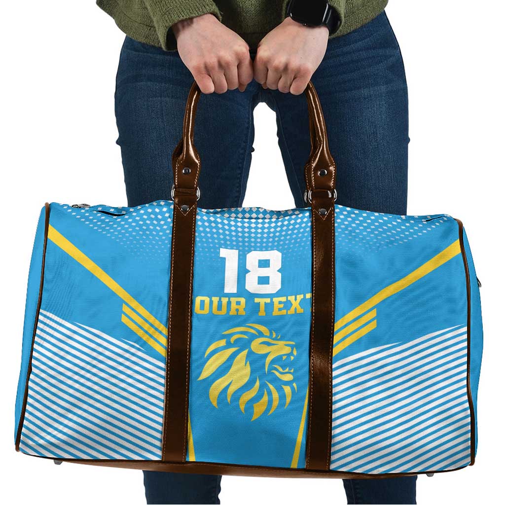 Custom Saint Lucia Kings Cricket Travel Bag Beinspired Go Champion - Wonder Print Shop