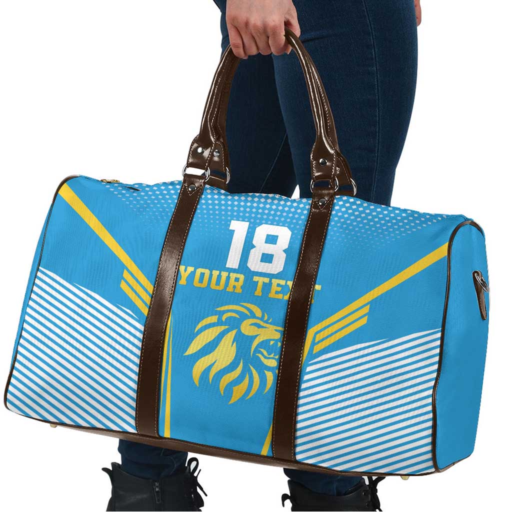 Custom Saint Lucia Kings Cricket Travel Bag Beinspired Go Champion - Wonder Print Shop