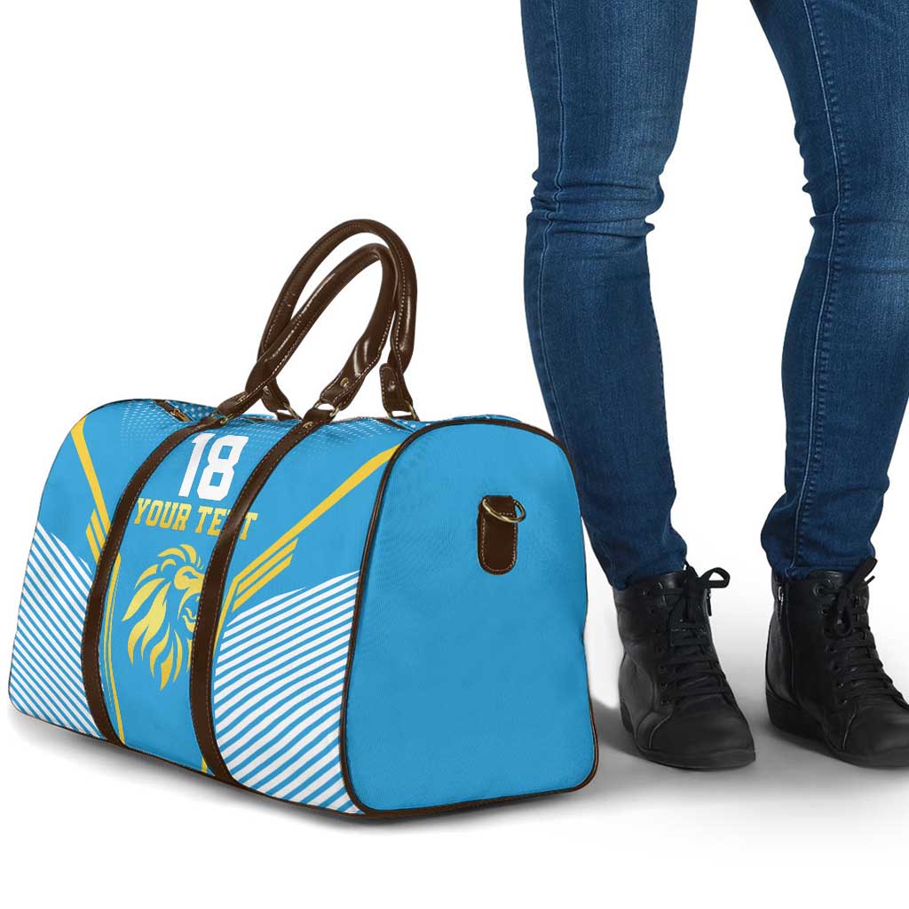 Custom Saint Lucia Kings Cricket Travel Bag Beinspired Go Champion - Wonder Print Shop