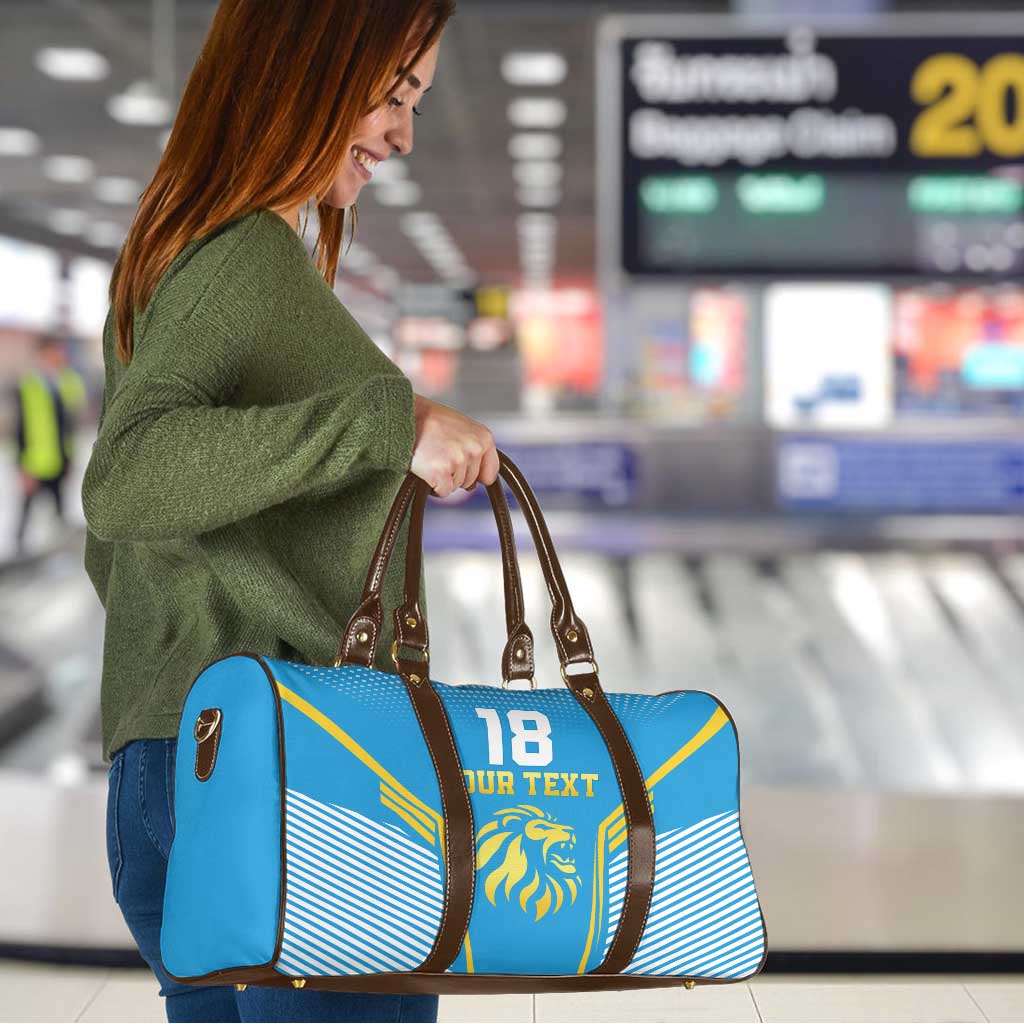 Custom Saint Lucia Kings Cricket Travel Bag Beinspired Go Champion - Wonder Print Shop