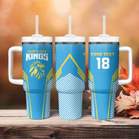 Custom Saint Lucia Kings Cricket Tumbler With Handle Beinspired Go Champion - Wonder Print Shop